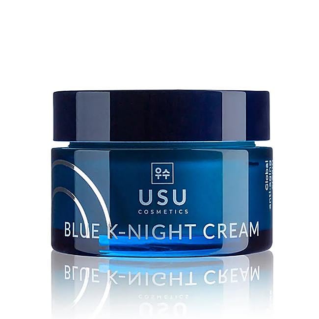 Usu Cosmetics K-Night Crema de Noche Azul.
